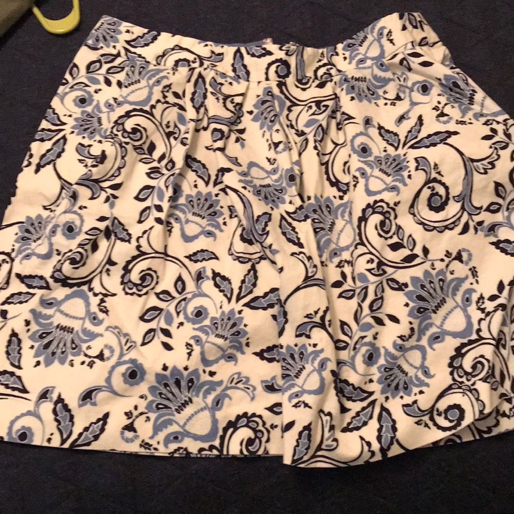 Loft skirt with shades of blue